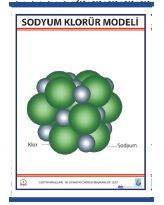 Sodyum Klorür Modeli  Levhası