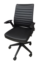 Deri Germe Çalışma Sandalyesi