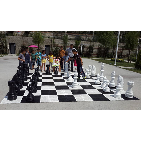 Bahçe Satranç Taşları (Şah 74 cm)