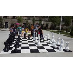 Bahçe Satranç Taşları (Şah 74 cm)