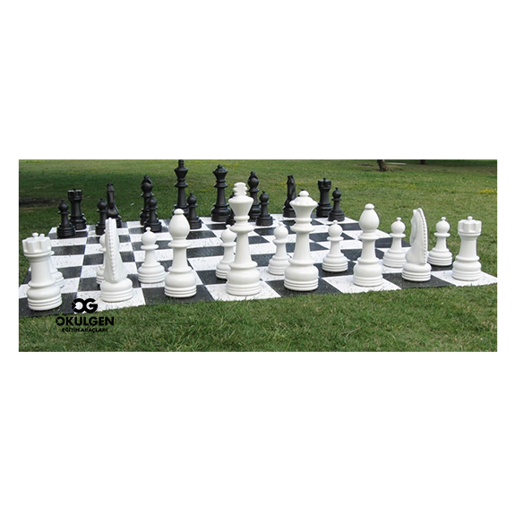 Bahçe Satranç Taşları (Şah 85 cm)