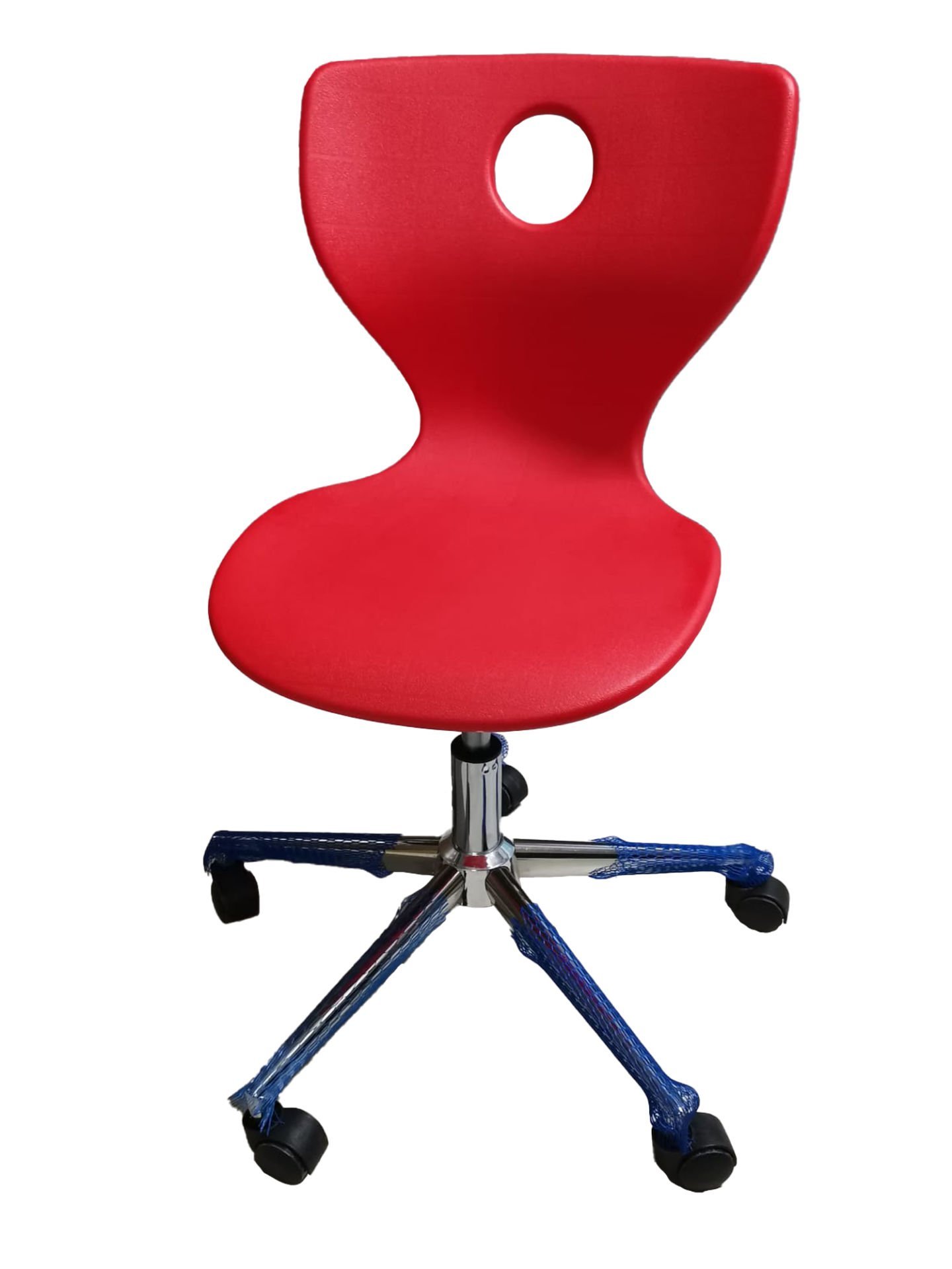 Tekerlekli Amortisörlü Monoblok Sandalye