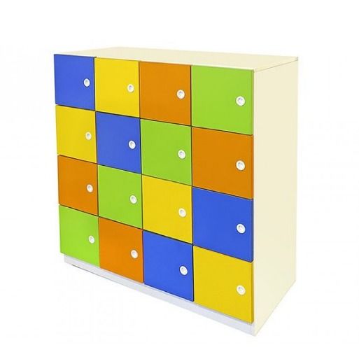 16 Kapaklı Mdf Dolap