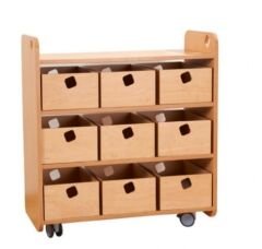 Ahşap Portfolye Dolabı