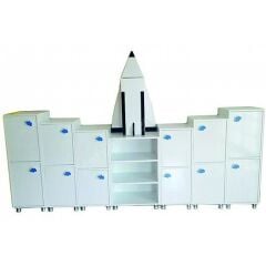 Roket Anaokulu Dolabı