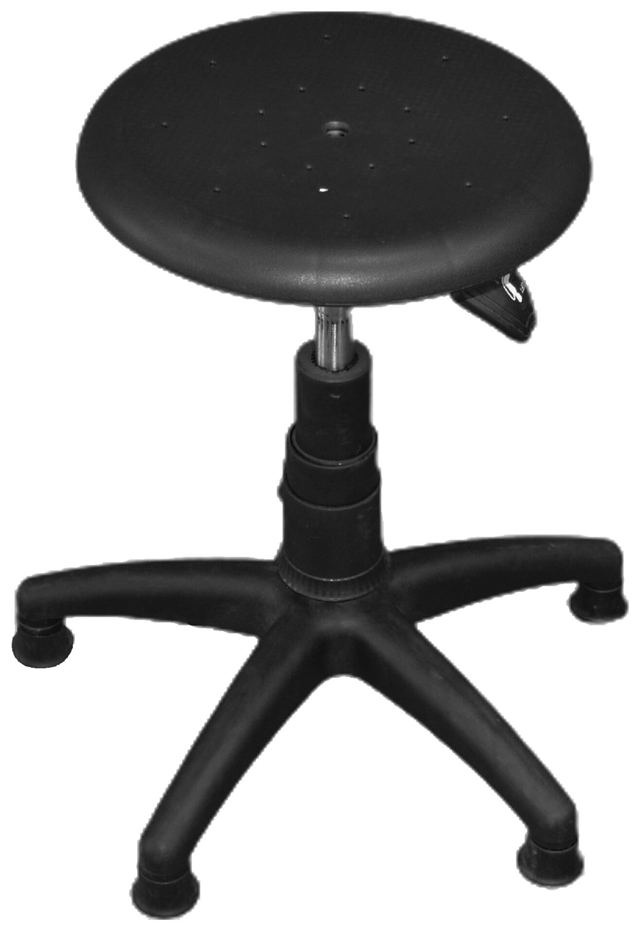 Plastik Oturaklı Amortisörlü Tabure