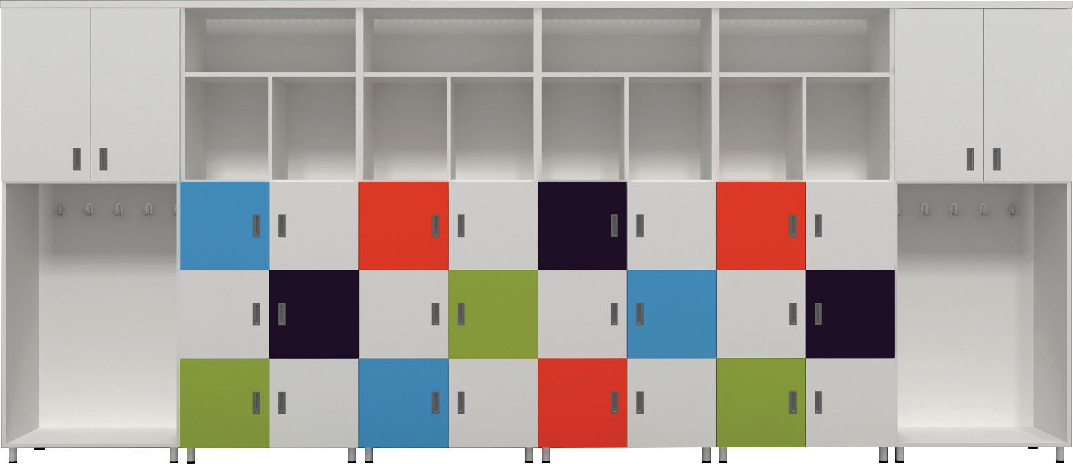 Grup Öğrenci Dolabı 24 Kişilik