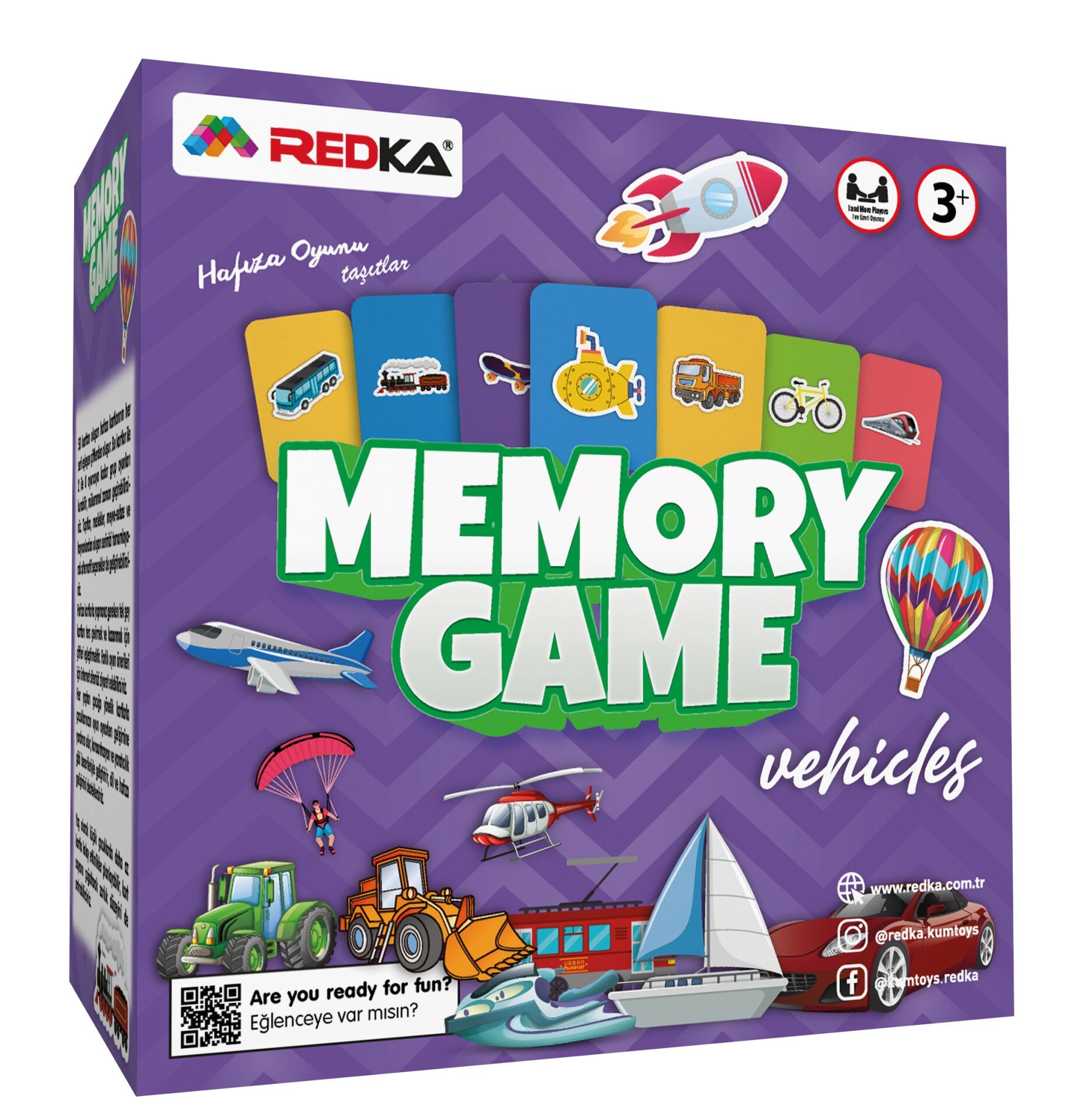 Redka Memory Game Hafıza Oyunu - Araçlar