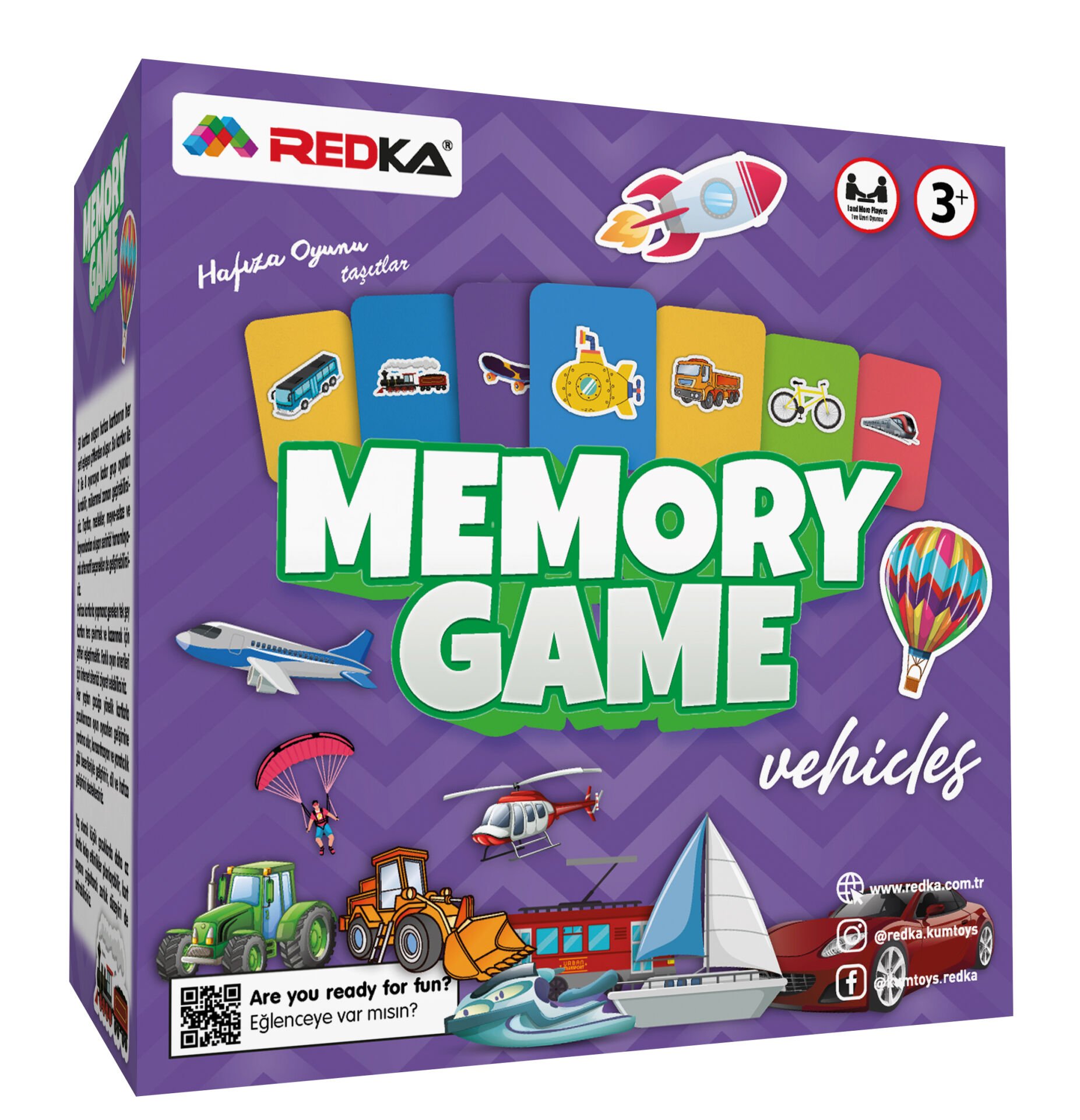 Redka Memory Game Hafıza Oyunu - Araçlar