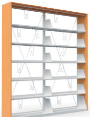 Tek Taraflı Kitaplık Çiftli