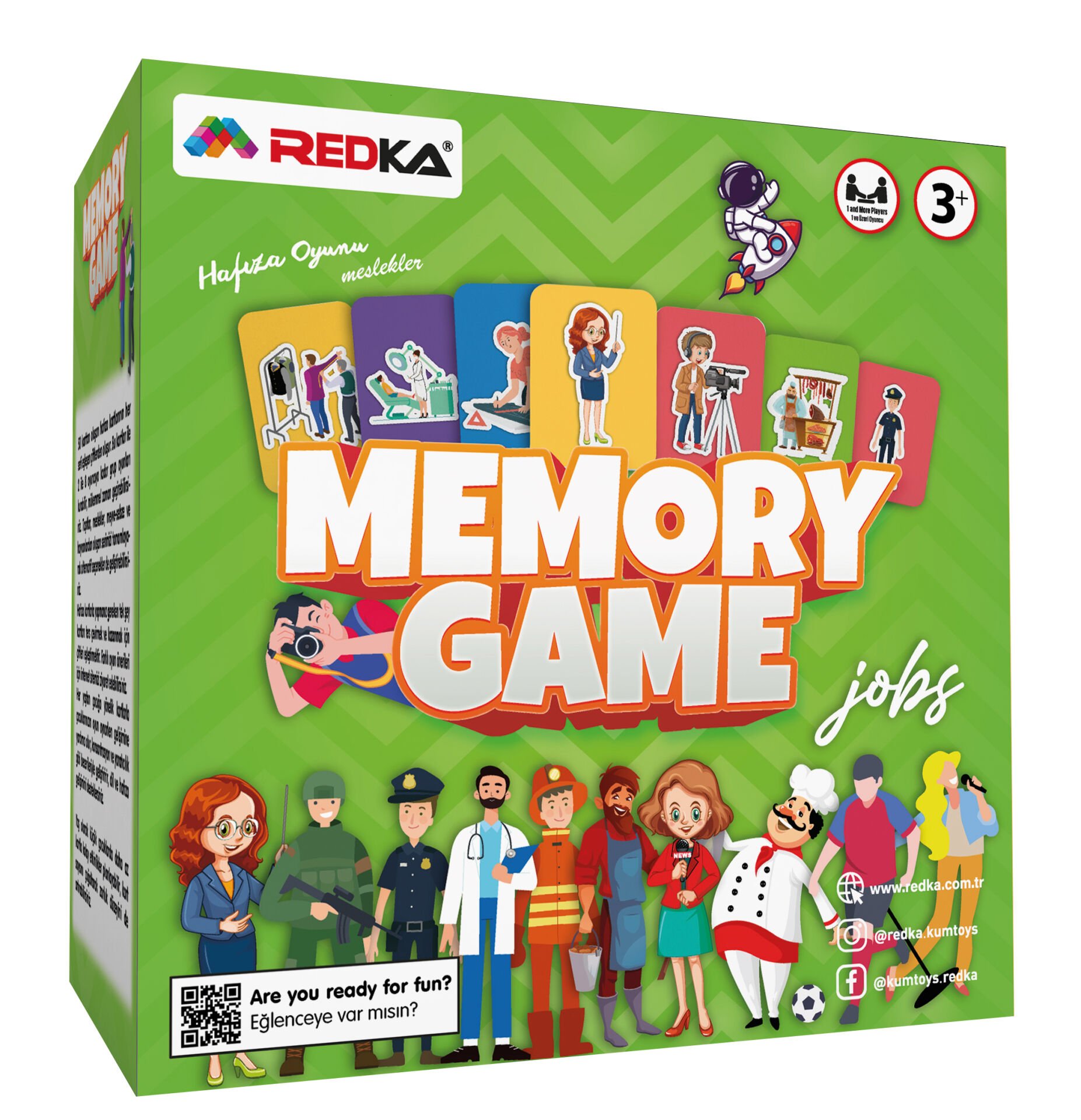 Redka Memory Game Hafıza Oyunu - Meslekler