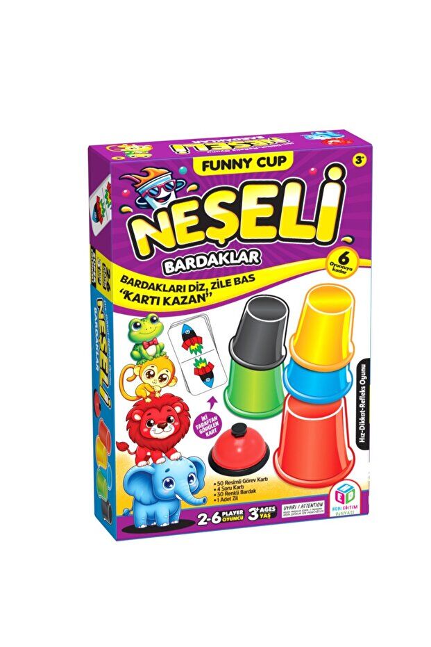 Neşeli Bardaklar Kutu Oyunu