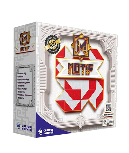 Curious & Genius Motif Akıl ve Zeka Oyunu