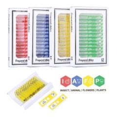 Mikroskop Preparatı Seti- 48 Slayt 4 Kutu halinde