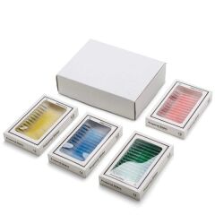 Mikroskop Preparatı Seti- 48 Slayt 4 Kutu halinde