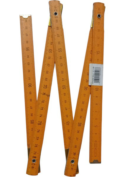 Ahşap Katlanır Kırık Metre