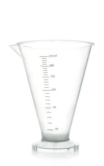 Konik Dereceli Kap 50-100-250 Ml. Şeffaf