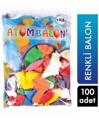 Renkli Balon 100'lü Paket