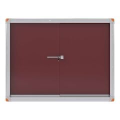 KİLİTLİ ALÜMİNYUM SÜRGÜLÜ İLAN PANOLARI (CAM KAPAKLI)