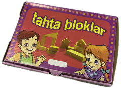 Tahta Bloklar 15 Parça