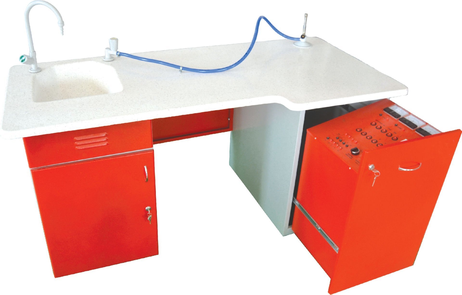 Öğretmen Masası Ana Kontrol Paneli ile Birlikte