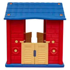 Plastik İki Kapılı Oyun Evi