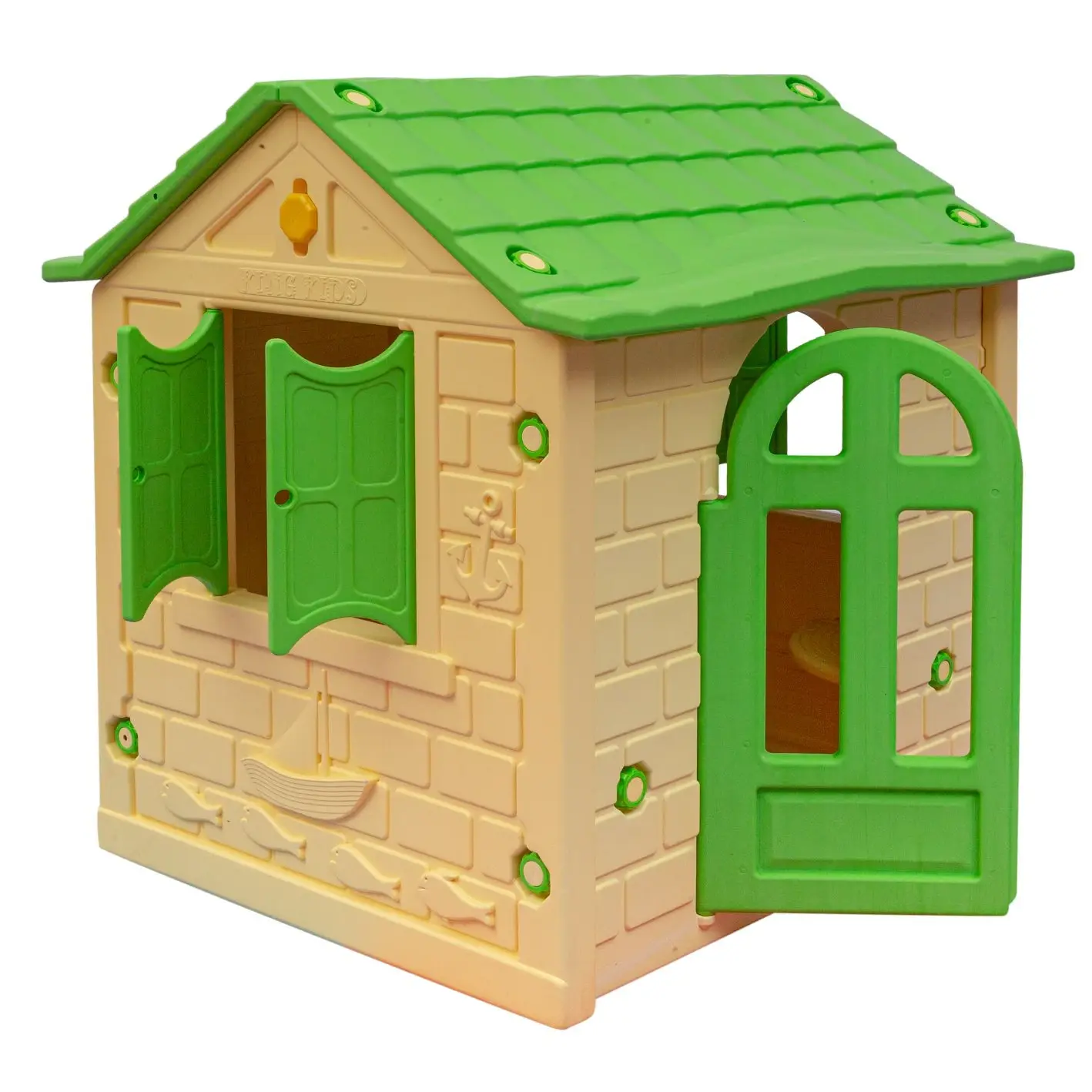 Plastik Tek Kapılı Oyun Evi