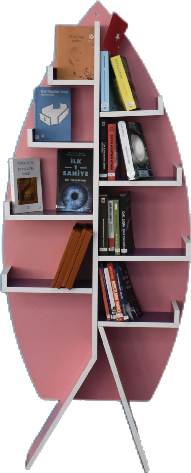 Çam Ağacı Kitaplık