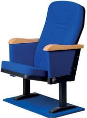 Konferans Koltuğu Ahşap Kollu