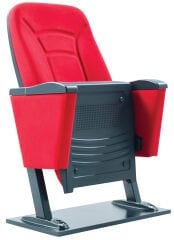 Konferans Koltuğu Kısa Sırt Kapalı Kol