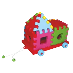 Arabalı Puzzle 12 Parça