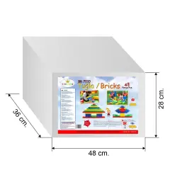 Oyuncak Tuğla 48 Parça