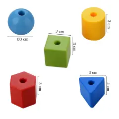 Eğitici Şekiller 50 Parça