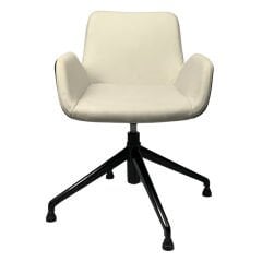 Fores Misafir Koltuğu - Beyaz Lacivert