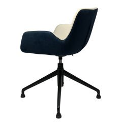 Fores Misafir Koltuğu - Beyaz Lacivert