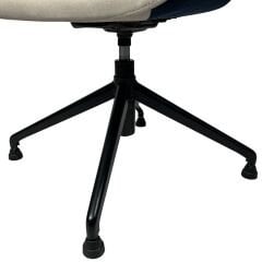 Fores Misafir Koltuğu - Beyaz Lacivert