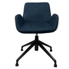 Fores Misafir Koltuğu - Lacivert Beyaz