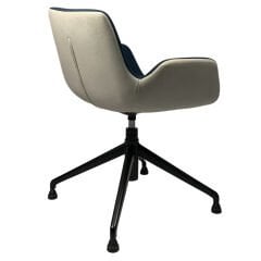 Fores Misafir Koltuğu - Lacivert Beyaz