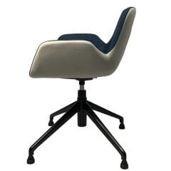 Fores Misafir Koltuğu - Lacivert Beyaz