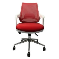 Ruby Çalışma Koltuğu - Kırmızı