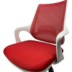 Ruby Çalışma Koltuğu - Kırmızı