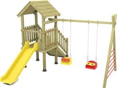 Ahşap Tek Kuleli Park