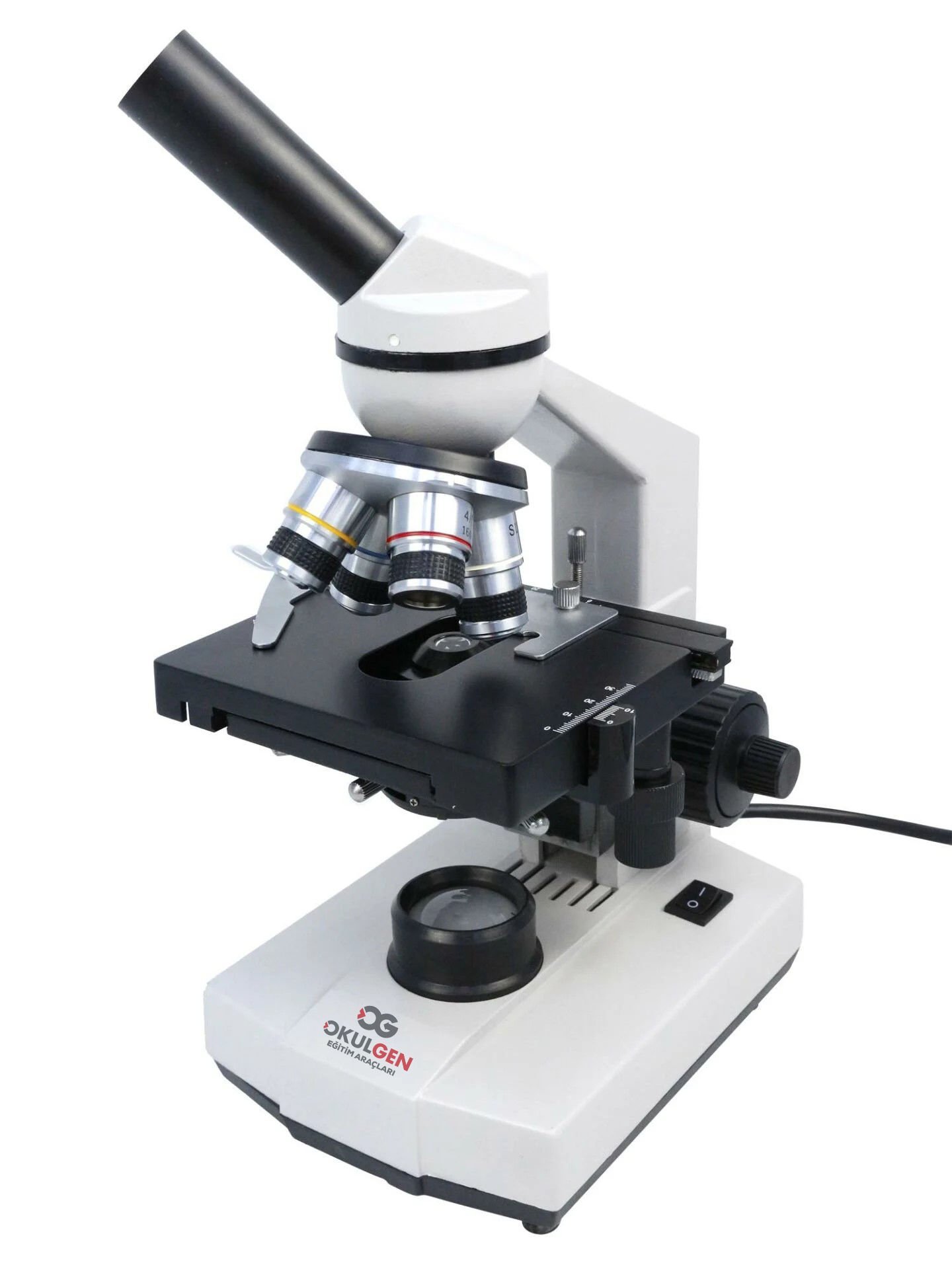 MİKROSKOP | MONOKÜLER (1600 Büyütme, Şaryo + Lamba)