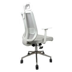 Nona Beyaz Yönetici Koltuğu