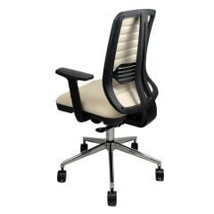 Nona Derili Çalışma Koltuğu Krem