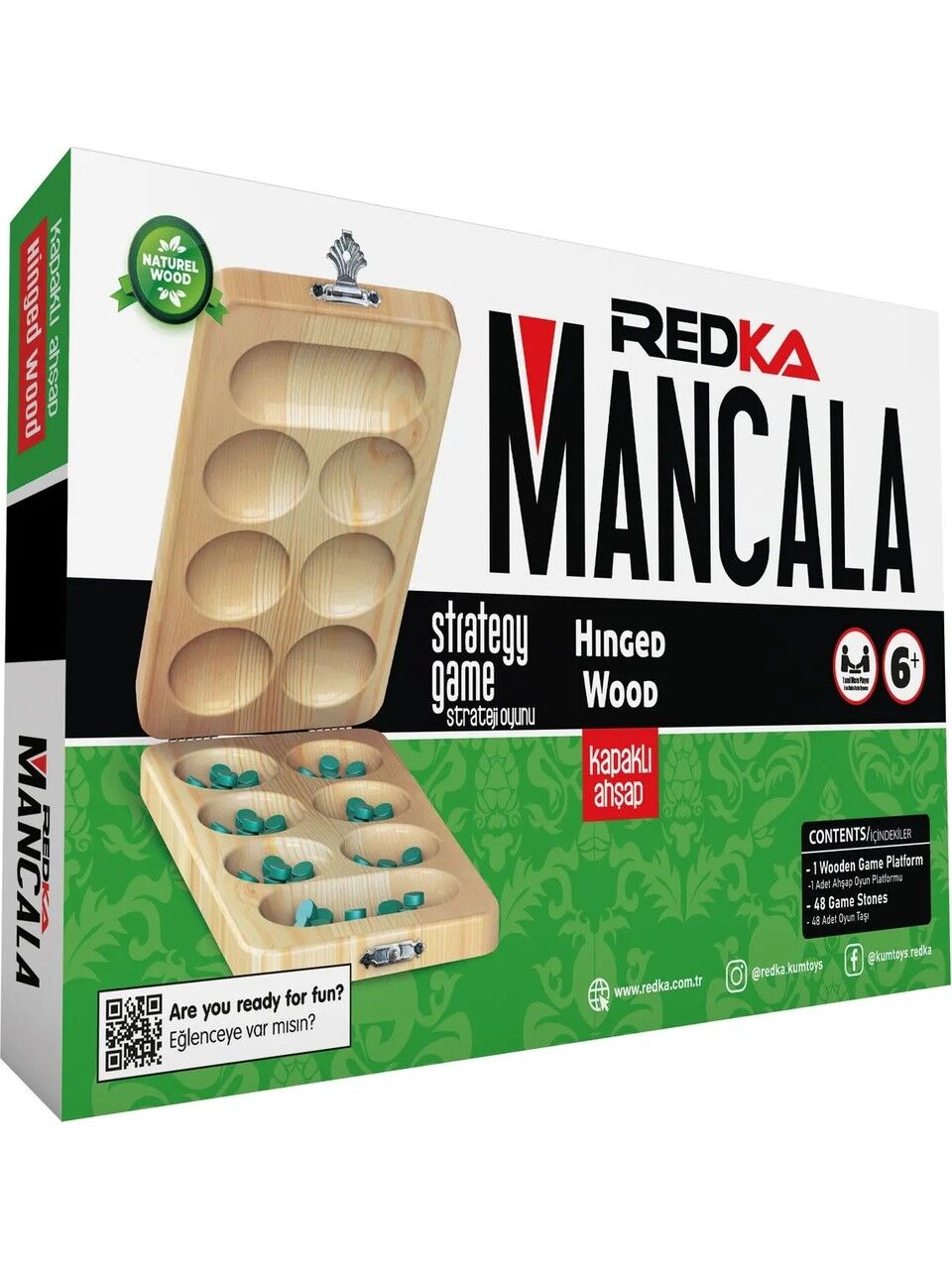 Redka Ahşap Mangala Akıl ve Zeka Oyunu