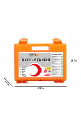 İlk Yardım Çantası - Plastik Duvara Monte Edilebilir