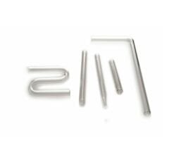 Cam Boru Muhtelif Kıvrıntılı 5'li Takım