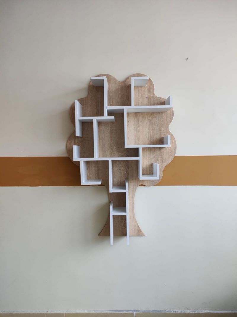 DEKORATİF AĞAÇ KİTAPLIK