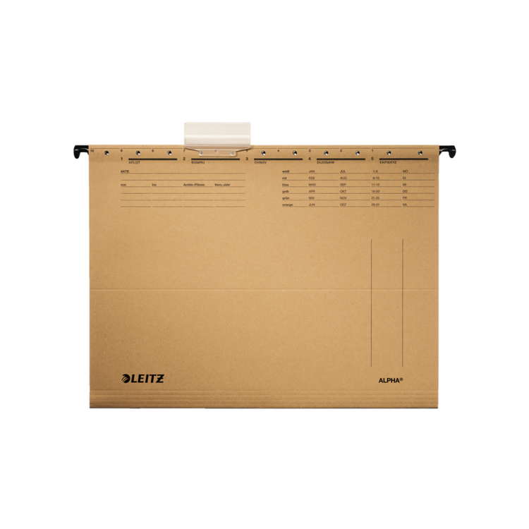 Leitz Askılı Dosya Kraft Dosya 10'LU PAKET